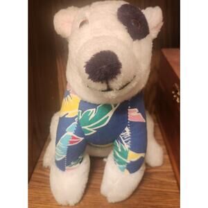 Vintage 1987 Applause Spuds Mackenzie Budweiser Bud Light Plush Hawaiian Shirt